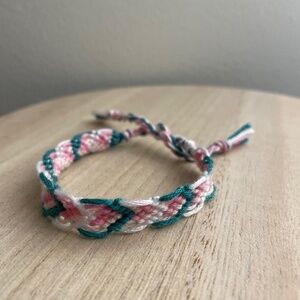 10/$25 Delicate Floral Woven Bracelet